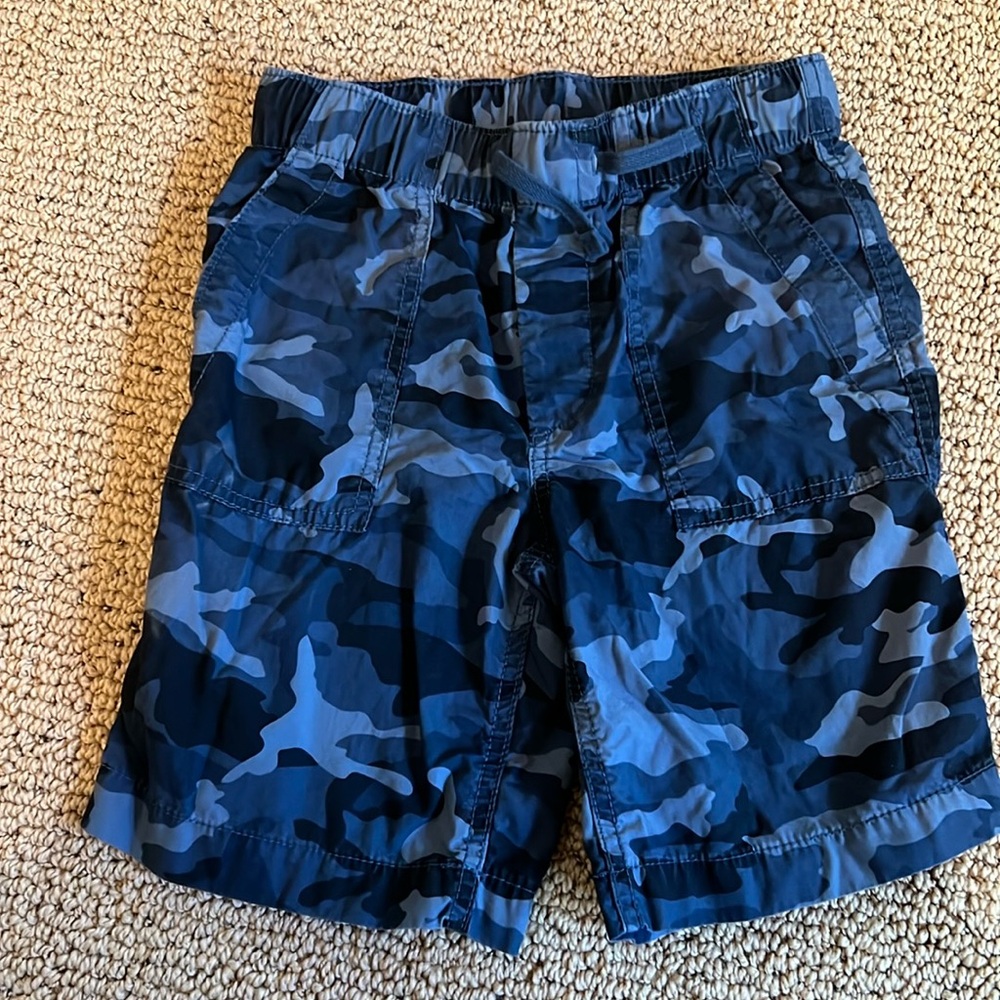 Gap Kids Blue Camo Shorts